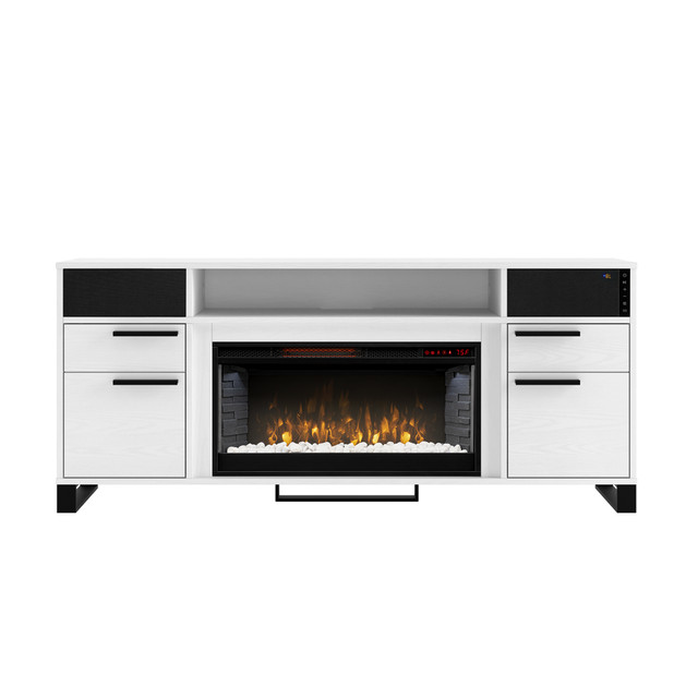 Redmond Fireplace with Sound System