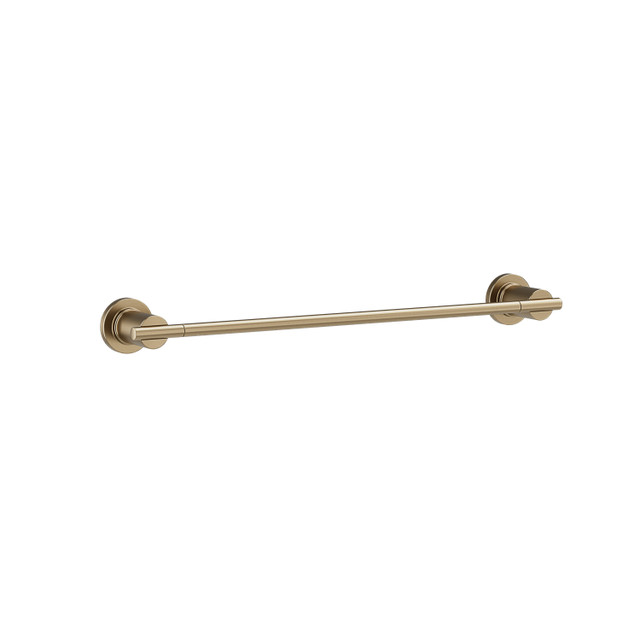 Tossana 18-in Champagne Brass Towel Bar